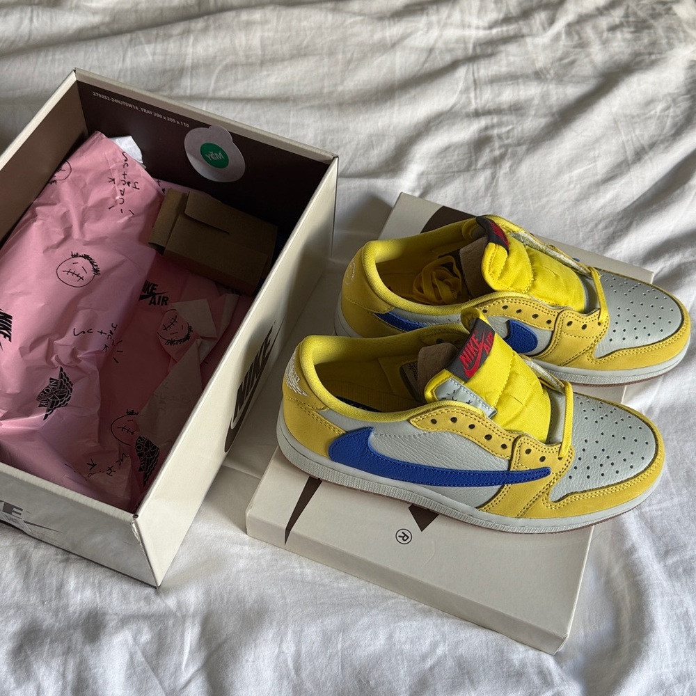 Nike Travis Scott cactus low air Jordan 1 sneaker